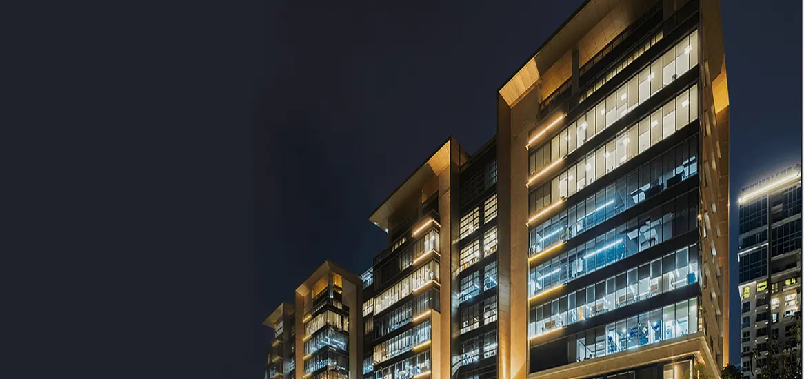 Brigade Red Earth Night View